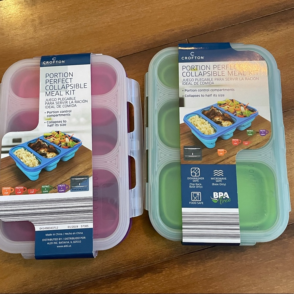 Collapsible food storage